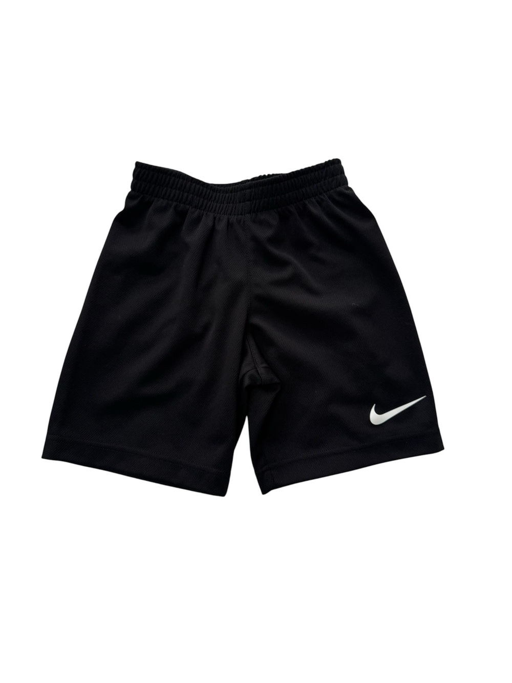 Nike Black Kids' Athletic Shorts with White Swoosh Boys Size 6